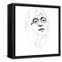 John Lennon-Logan Huxley-Framed Stretched Canvas