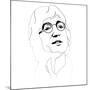 John Lennon-Logan Huxley-Mounted Art Print