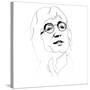 John Lennon-Logan Huxley-Stretched Canvas