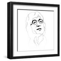 John Lennon-Logan Huxley-Framed Art Print