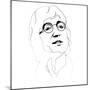 John Lennon-Logan Huxley-Mounted Art Print