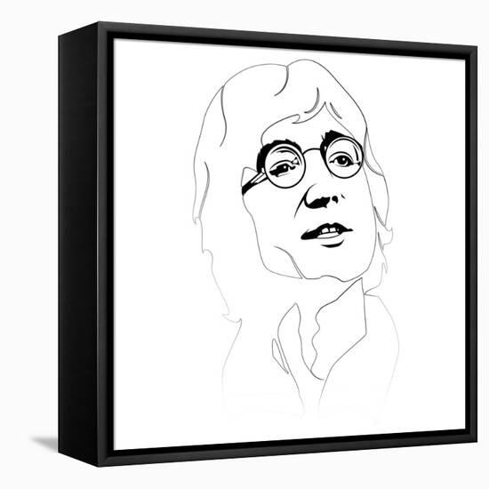 John Lennon-Logan Huxley-Framed Stretched Canvas