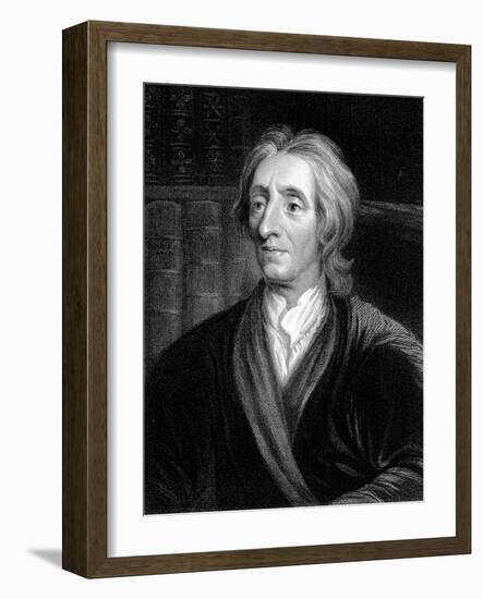 John Locke, English Philosopher, C1680-1704-Godfrey Kneller-Framed Giclee Print