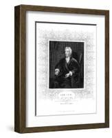 John Locke, English Philosopher, C1680-1704-Godfrey Kneller-Framed Giclee Print