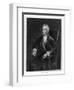 John Locke Philosopher-Heath Robinson-Framed Art Print