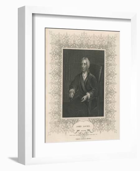 John Locke-Godfrey Kneller-Framed Giclee Print