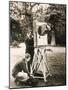 John Logie Baird Demonstrates His Noctovisor-null-Mounted Photographic Print