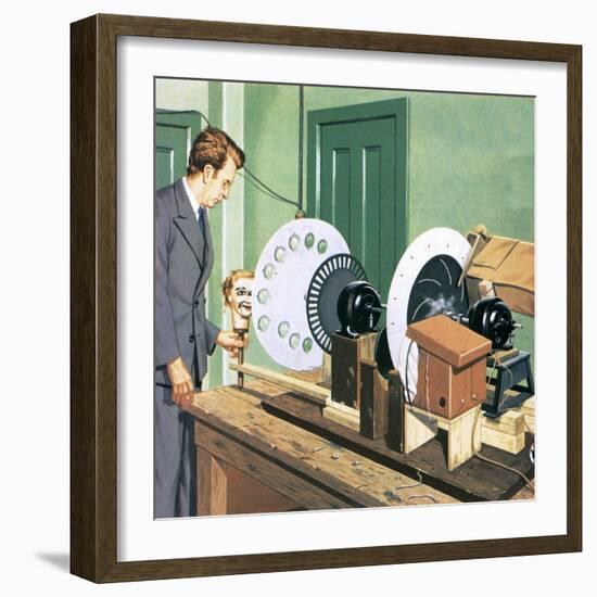 John Logie Baird, Pioneer of Television-John Keay-Framed Giclee Print