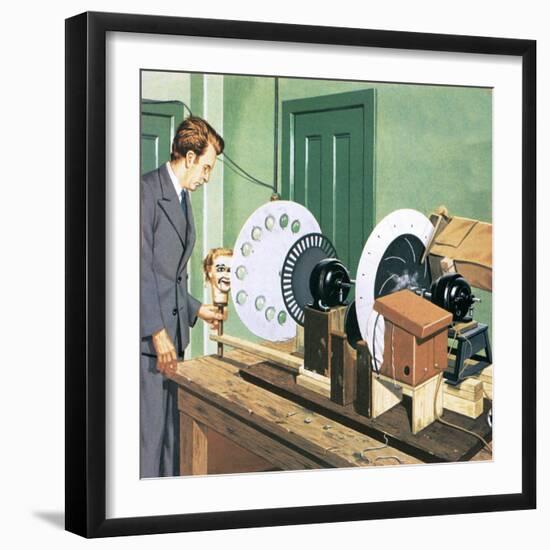 John Logie Baird, Pioneer of Television-John Keay-Framed Premium Giclee Print