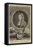 John Lord Somers, Lord High Chancellor of England-Godfrey Kneller-Framed Stretched Canvas