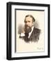 John Lubbock, First Baron Avebury, English Banker, Archaeologist, Naturalist and Politician, C1880-null-Framed Giclee Print