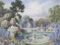 Romantic Garden-John Macpherson-Stretched Canvas