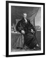 John Marshall (1755-183), American Statesman and Jurist, 19th Century-null-Framed Giclee Print