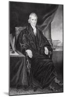 John Marshall (1755-1835)-Alonzo Chappel-Mounted Giclee Print