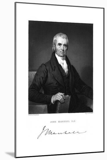 John Marshall-Henry Inman-Mounted Giclee Print