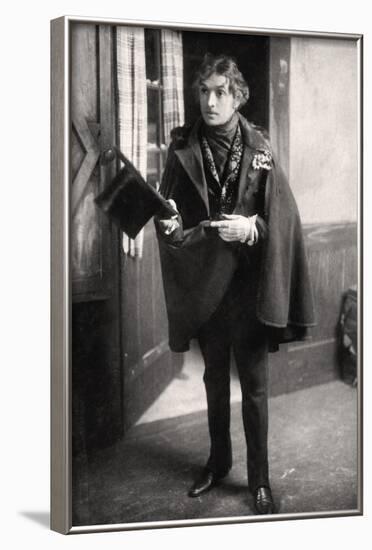 John Martin-Harvey (1863-194), English Actor, Early 20th Century-null-Framed Photographic Print