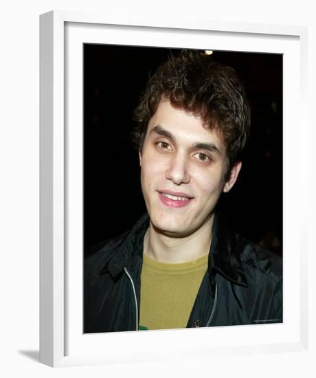 John Mayer-null-Framed Photo