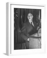 John Maynard Keynes During the Monetary Conf-null-Framed Photographic Print