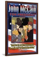 John McCain For President-null-Framed Art Print