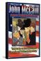 John McCain For President-null-Framed Stretched Canvas