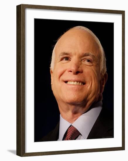 John McCain, Lee's Summit, MO-null-Framed Photographic Print