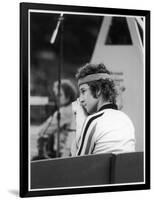 John Mcenroe at the Benson and Hedges Championships at Wembley in 1979-null-Framed Photographic Print