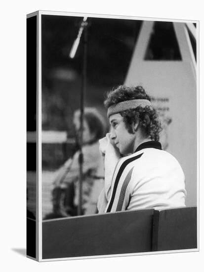 John Mcenroe at the Benson and Hedges Championships at Wembley in 1979-null-Stretched Canvas