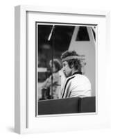 John Mcenroe at the Benson and Hedges Championships at Wembley in 1979-null-Framed Photographic Print