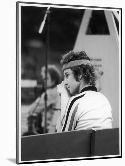 John Mcenroe at the Benson and Hedges Championships at Wembley in 1979-null-Mounted Photographic Print