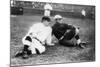 John McGraw, NY Giants, Fred Tenney, Boston Rustlers, Baseball Photo - New York, NY-Lantern Press-Mounted Art Print