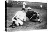 John McGraw, NY Giants, Fred Tenney, Boston Rustlers, Baseball Photo - New York, NY-Lantern Press-Stretched Canvas