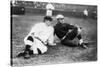 John McGraw, NY Giants, Fred Tenney, Boston Rustlers, Baseball Photo - New York, NY-Lantern Press-Stretched Canvas