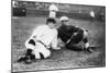 John McGraw, NY Giants, Fred Tenney, Boston Rustlers, Baseball Photo - New York, NY-Lantern Press-Mounted Art Print