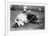 John McGraw, NY Giants, Fred Tenney, Boston Rustlers, Baseball Photo - New York, NY-Lantern Press-Framed Art Print