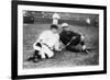 John McGraw, NY Giants, Fred Tenney, Boston Rustlers, Baseball Photo - New York, NY-Lantern Press-Framed Art Print