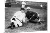 John McGraw, NY Giants, Fred Tenney, Boston Rustlers, Baseball Photo - New York, NY-Lantern Press-Mounted Art Print