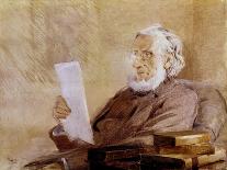 Portrait of Mr. Gladstone, 1896-John McLure Hamilton-Stretched Canvas