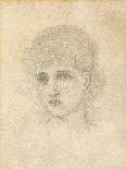Head of a Woman-John Melhuish Strudwick-Giclee Print