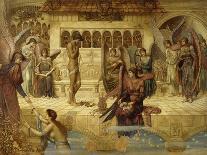 The Gentle Music of the Bygone Day-John Melhuish Strudwick-Giclee Print