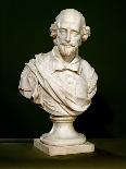 Bust of William Shakespeare, 1760 (Marble)-John Michael (1684-1770) Rysbrack-Stretched Canvas