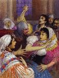 Massacre of the Sicilian Vespers-John Millar Watt-Giclee Print