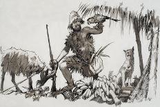 Robin Hood and Richard the Lionheart-John Millar Watt-Giclee Print