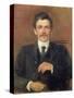 John Millington Synge, c.1905-John Butler Yeats-Stretched Canvas