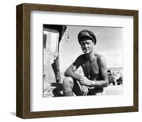 John Mills, Ice-Cold in Alex (1958)-null-Framed Photo