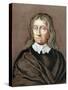 John Milton (1608-167), English Poet, (C1645-1674)-William Fairthorne-Stretched Canvas