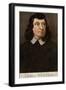 John Milton (1608-167), English Poet, Early 20th Century-Cw Quinnell-Framed Giclee Print