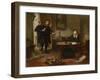 John Milton (1608-1674) Visiting Galileo Galileo When a Prisoner of the Inquisition Par Hart, Solom-Solomon Alexander Hart-Framed Giclee Print