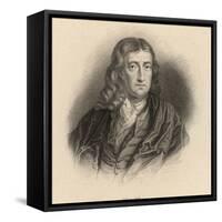 John Milton English Poet and Puritan in Middle Age-null-Framed Stretched Canvas