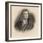 John Milton English Poet and Puritan in Middle Age-null-Framed Photographic Print