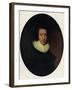 John Milton portrait-Michael van der Gucht-Framed Giclee Print